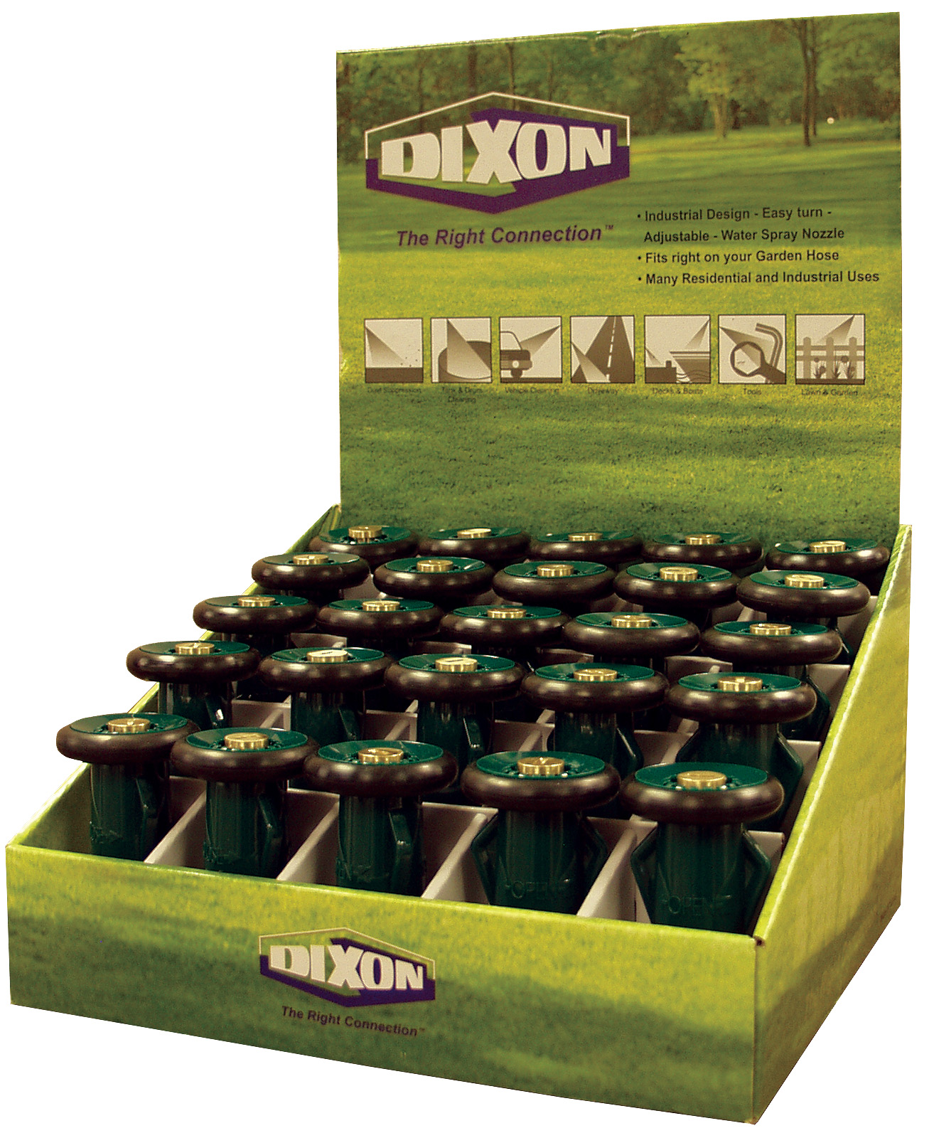 CONSTANT FLOW NOZZLE DISPLAY